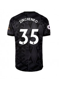 Arsenal Oleksandr Zinchenko #35 Voetbaltruitje Uit tenue 2022-23 Korte Mouw
